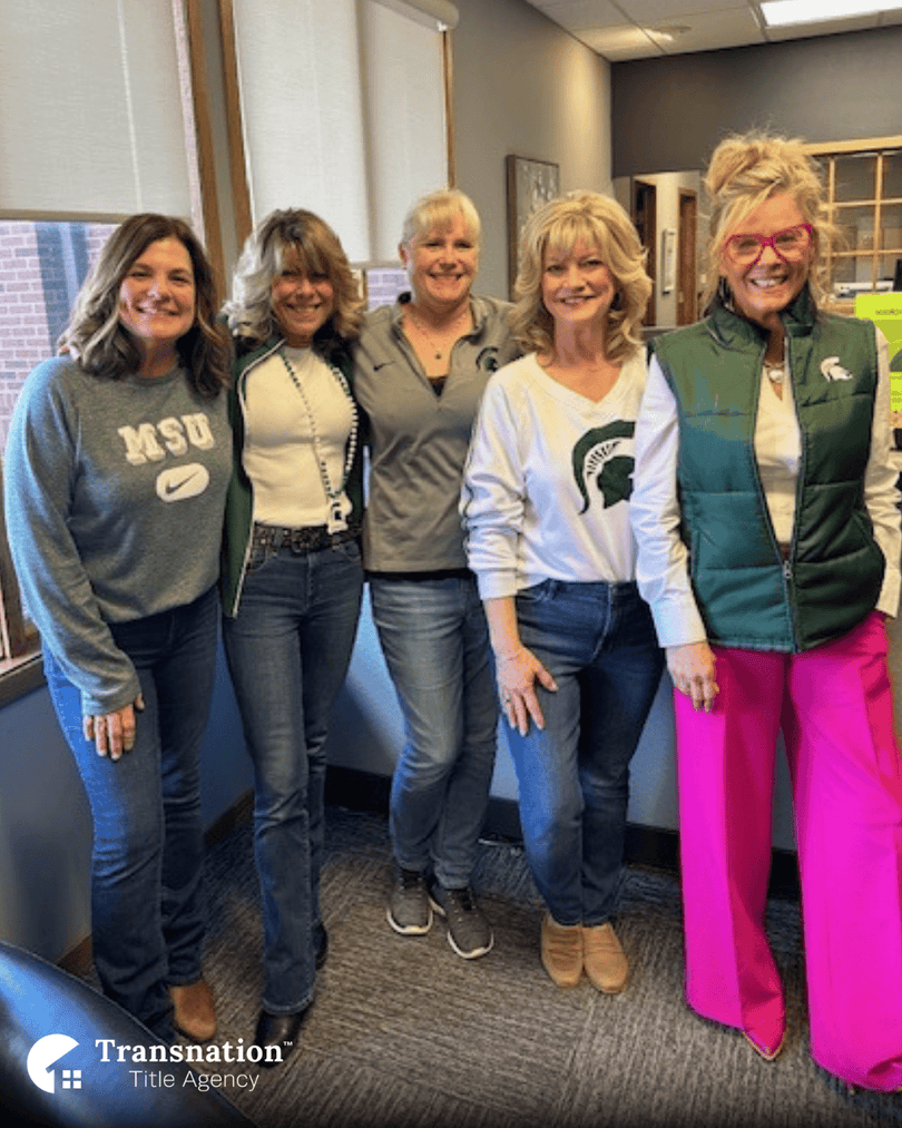 TransnationT's tweet photo. Our Central Division had some serious March Madness fun in the office this past Friday. Of course, that energy is even higher this morning now that Michigan is officially headed to the Final Four! 🏀💪🏻

#TransnationTitle #MarchMadness #FinalFour #MichiganPride https://t.co/lrT3xF27W0