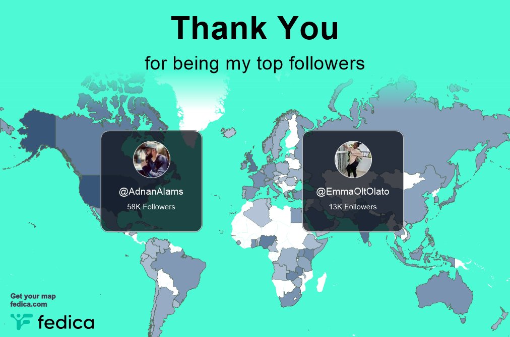 HartelSteve's tweet photo. Special thanks to my top new followers this week @AdnanAlams, @EmmaOltOlato https://t.co/j07lkVes6R