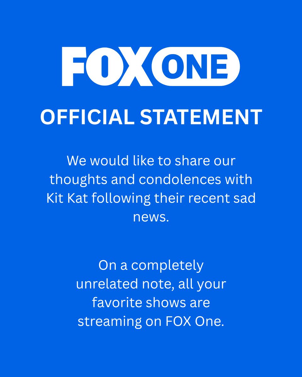 FOX One tweet media