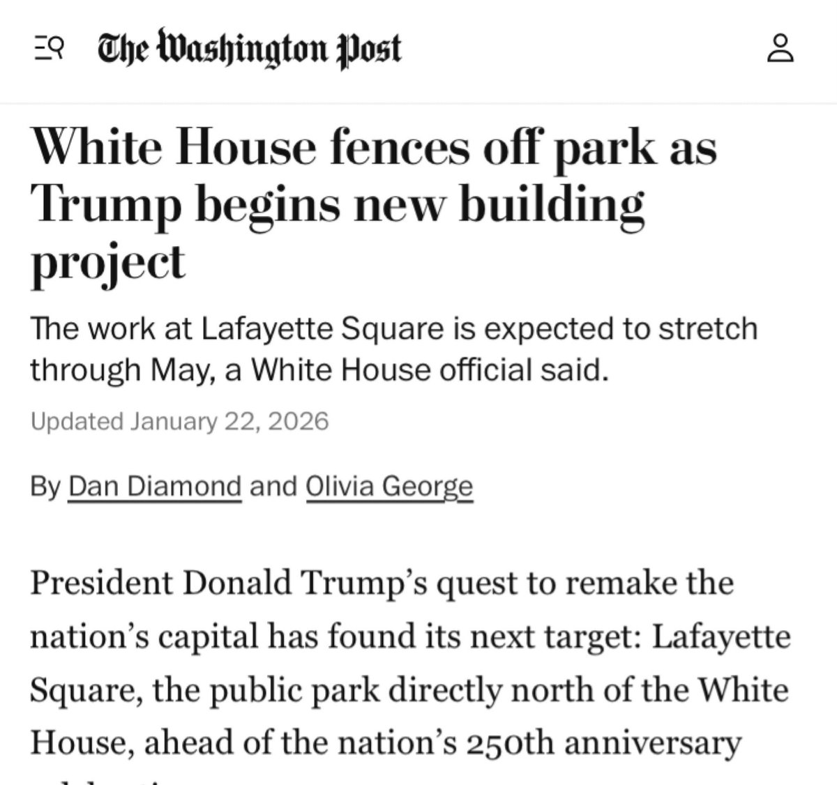 ddiamond's tweet photo. The Washington Post broke this story more than two months ago. https://t.co/2EZiVmBLnZ