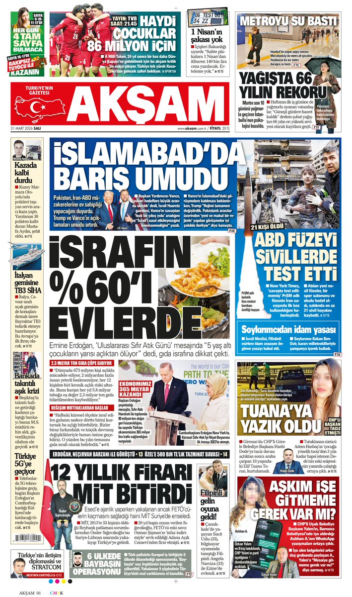 Akşam Gazetesi tweet media