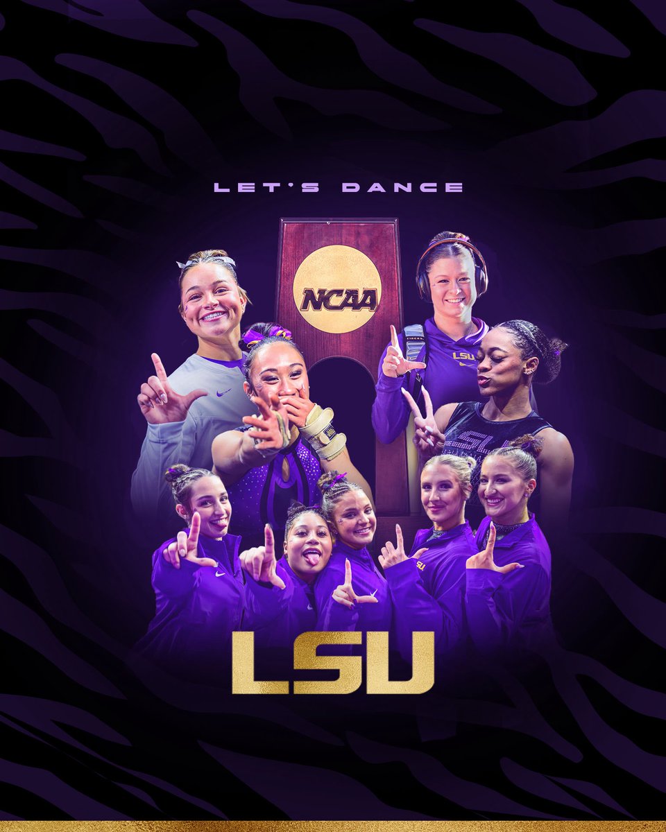 LSU Gymnastics tweet media