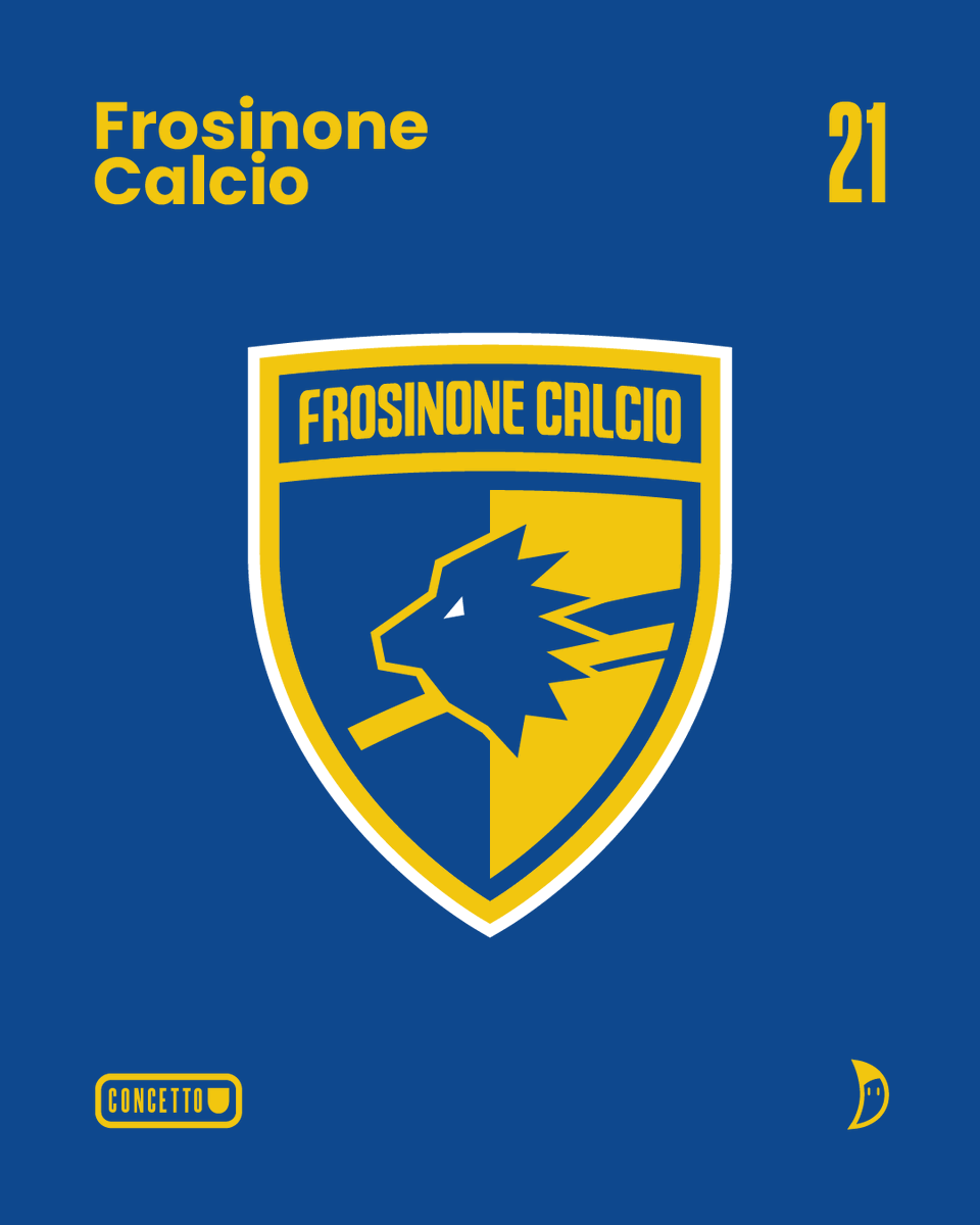bananotdesigner's tweet photo. Frosinone Calcio • Identidade Visual
Novamente em águas italianas, fui atrás de clubes conhecidos que precisavam refazer o escudo, até que eu olhei pro Frosinone e pensei "por que não?"+
#identidadevisual #escudo #camisa #uniforme #artedepartida #frosinone #frosinonecalcio https://t.co/KQkxJleSmT