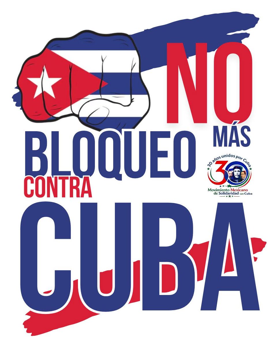 Mov. Mexicano de Solidaridad con Cuba 🇲🇽🇨🇺 tweet media