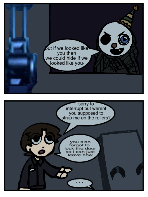 i dont think ennard thought this through