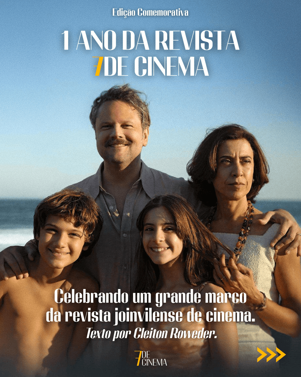 7de_Cinema's tweet photo. Hoje a 7de Cinema completa 1 ano!🎉

Celebramos este marco com uma edição comemorativa, refazendo nossa primeira revista!

Juntamente a esta edição comemorativa, temos um texto inédito sobre a origem da nossa revista, disponível na íntegra no nosso Patreon (link na bio). https://t.co/OcyzGI3z3I