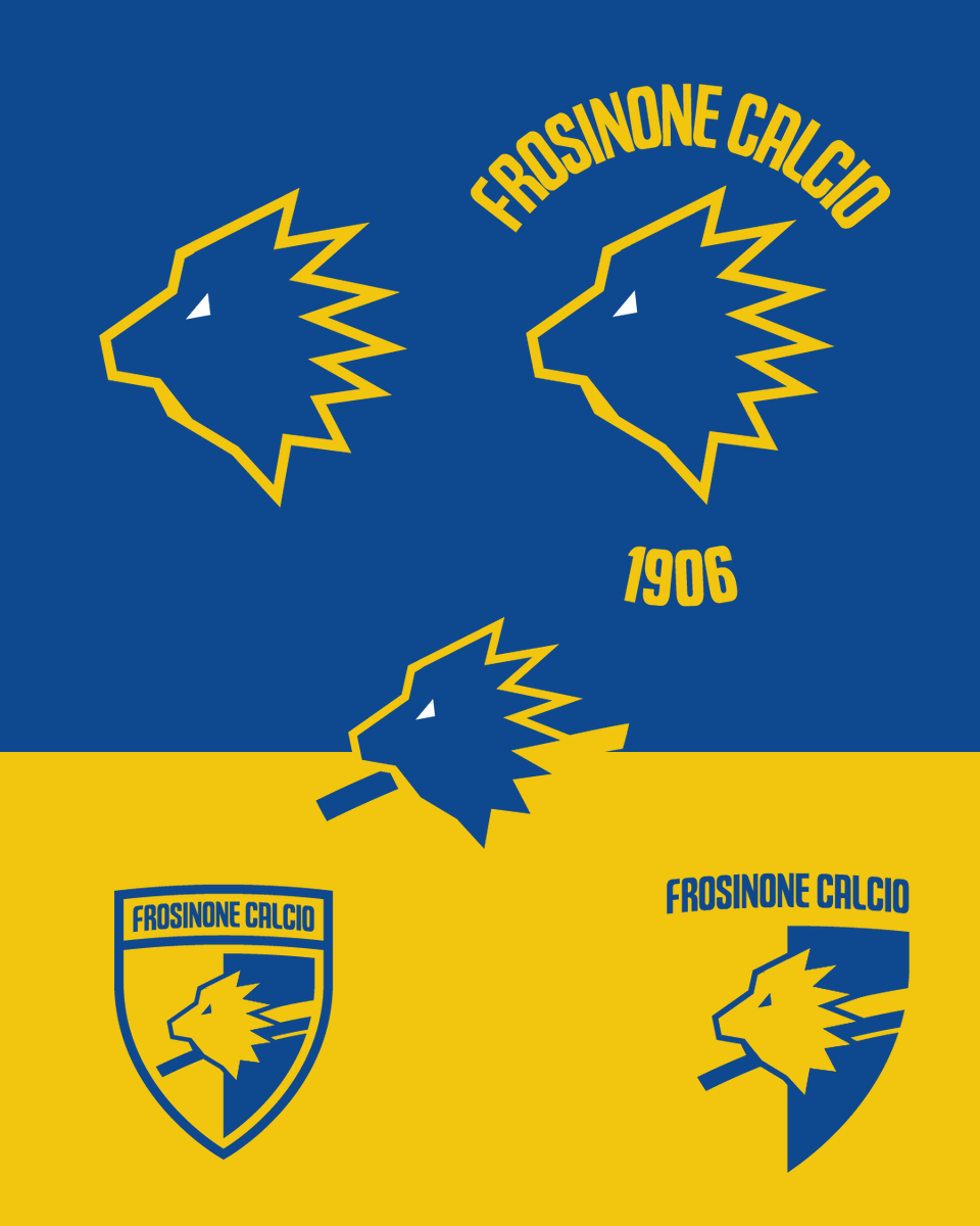 bananotdesigner's tweet photo. Frosinone Calcio • Identidade Visual
Novamente em águas italianas, fui atrás de clubes conhecidos que precisavam refazer o escudo, até que eu olhei pro Frosinone e pensei "por que não?"+
#identidadevisual #escudo #camisa #uniforme #artedepartida #frosinone #frosinonecalcio https://t.co/KQkxJleSmT