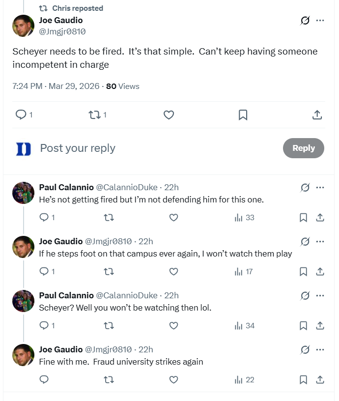 Duke Basketball tweet media