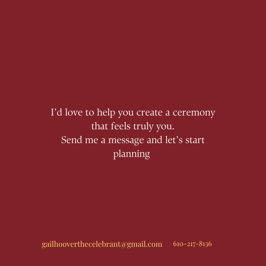 Not every wedding needs a crowd to be meaningful.
Simple, intimate, and full of love 🤍
Let’s create your ceremony—message me.

#Elopement #weddingceremony #LehighValleyOfficiant #LehighValley #PA
