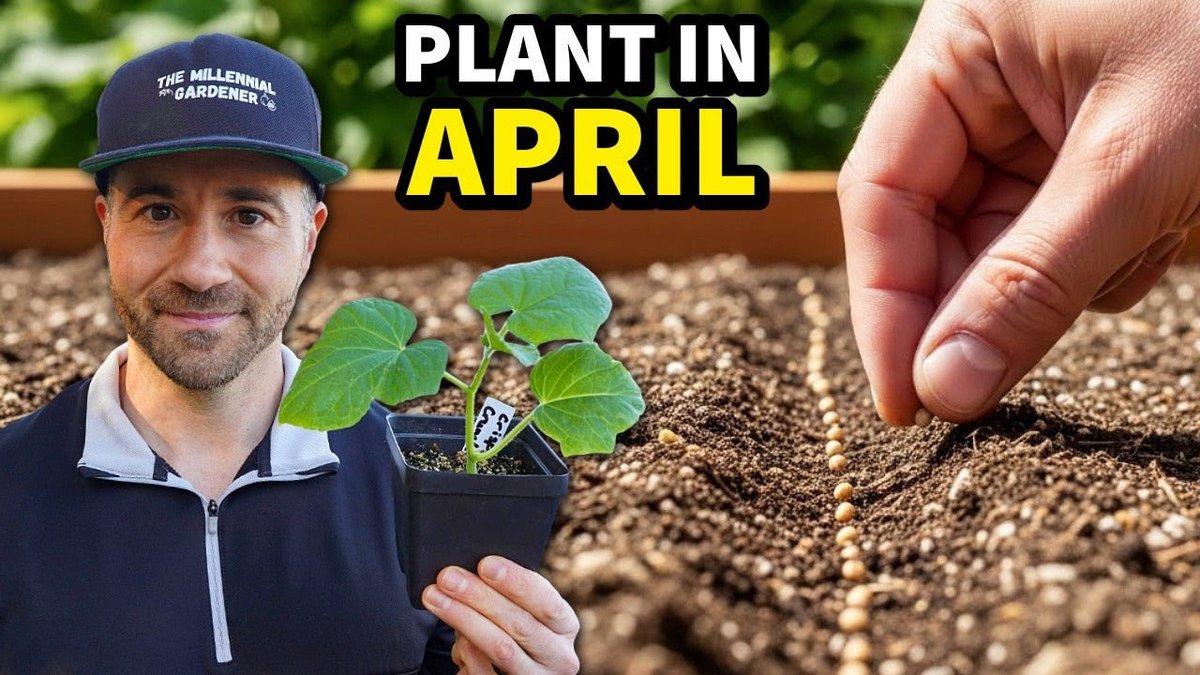 NCGardening's tweet image. New YouTube vid! Plant these crops in April now, or you’ll regret it 😛 Stay til the end for a huge list of 50 crops you can plant in April! 👉

youtu.be/fOGINGvCzxk?si…
———
#garden #gardening #seedstarting