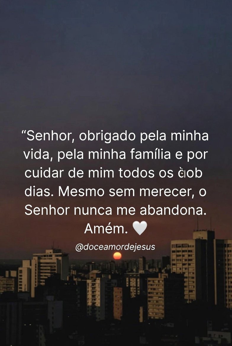 Doce amor de Jesus tweet media
