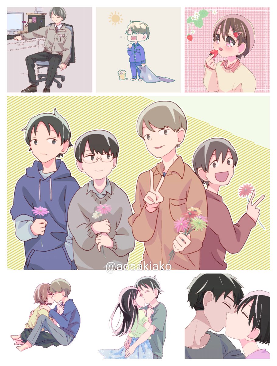 #今月描いた絵を晒そう
#絵柄が好みって人にフォローされたい