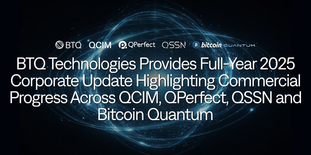 BTQ Technologies tweet media