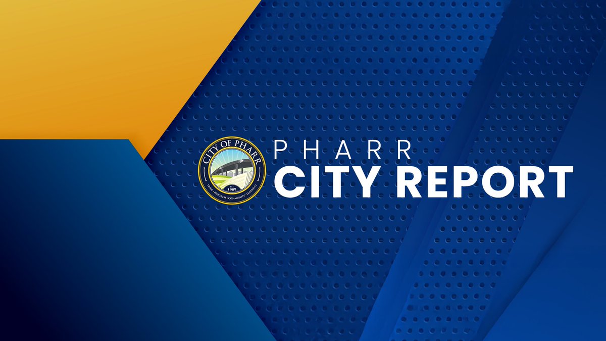 PharrTx's tweet photo. The Board of Commissioners of the City of Pharr met for a special meeting on Wednesday, March 25, 2026, and considered an agenda that included the following highlights: https://t.co/RDGxUMbAOL https://t.co/yXI9SsyXMw