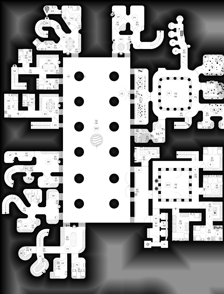 ZathrasAdventur's tweet photo. #dungeon26 #Day95 Mushrooms sprout from a carved wooden throne and consume the flanking tables. A crux decussata crumbles in the corner. Spidery runes frame four barred dark windows. A stone relief of a swan rising from flames is carved above the throne. https://t.co/LpstLXVYKl https://t.co/8kNal0Go09
