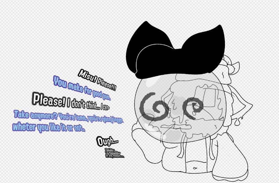 MidnightMisu's tweet photo. Would this be considered...

Vore...
Transformation...
Inflation...
And bubble gum..? all in one?

Whatever's the case i'm tagging them all.

#vore #bubblegum #bubble #inflation #transformation #fetish 
(yes i made typos shut up) https://t.co/WBcgu7VZSW