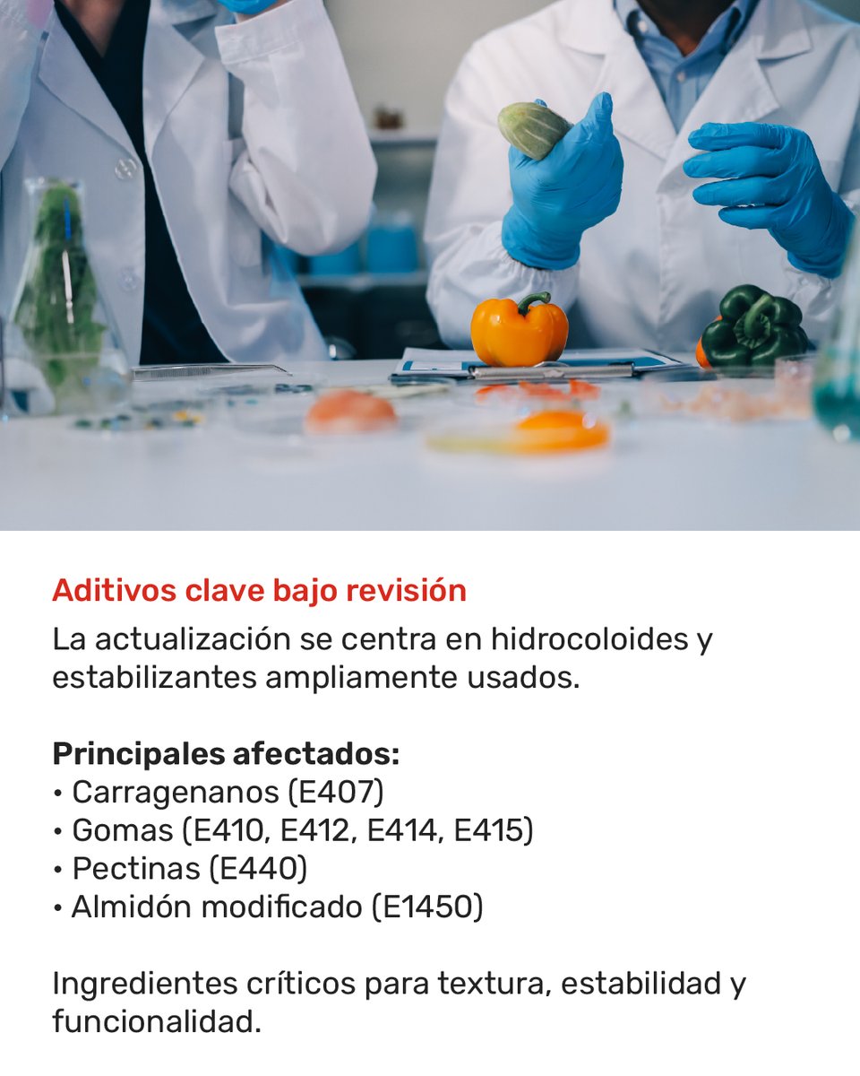 ElFoodTech's tweet photo. 📜 El nuevo Reglamento (UE) 2026/196 marca un punto de inflexión en la forma en que la industria alimentaria gestiona los aditivos.
Conoce más 👉https://t.co/JwvPbNZdNL
#thefoodtech https://t.co/deJsbKvCXX