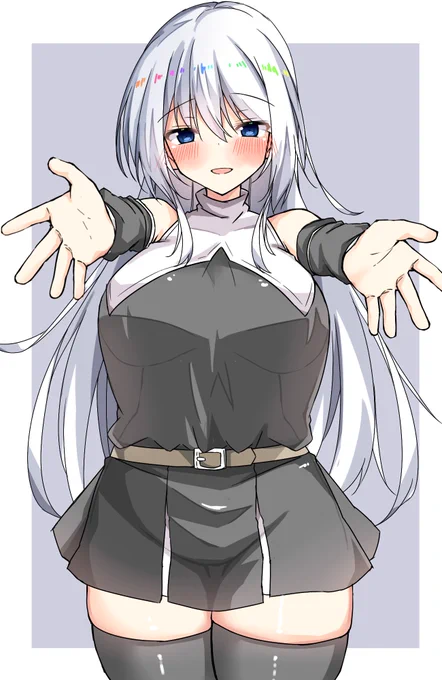 白髪シスター