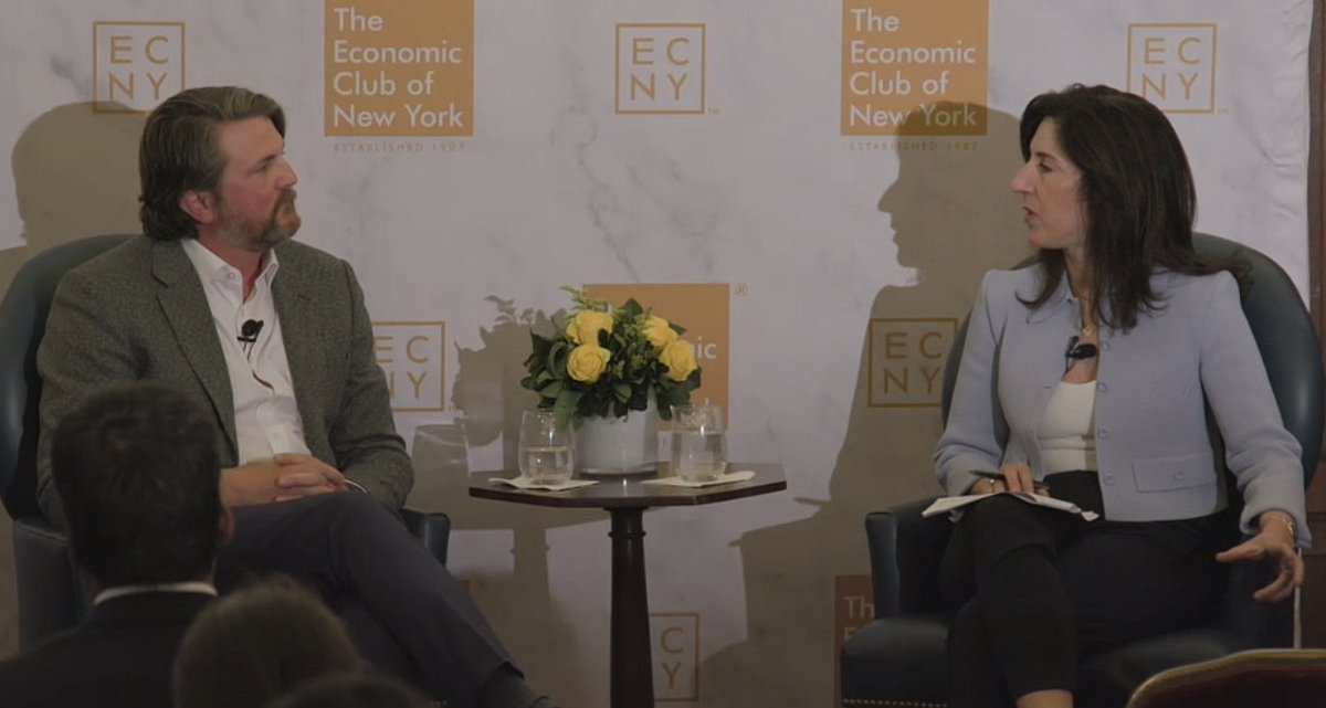 EconClubNY's tweet image. Bradley: There is no such thing as wealth without energy. Just absolutely no such thing. There's no poor country that has lots of energy, and there's no rich country that doesn't have much energy... 

#Energy #EconomicGrowth #GlobalEconomy #ECNYBradley @chrisdbbradley @McKinsey