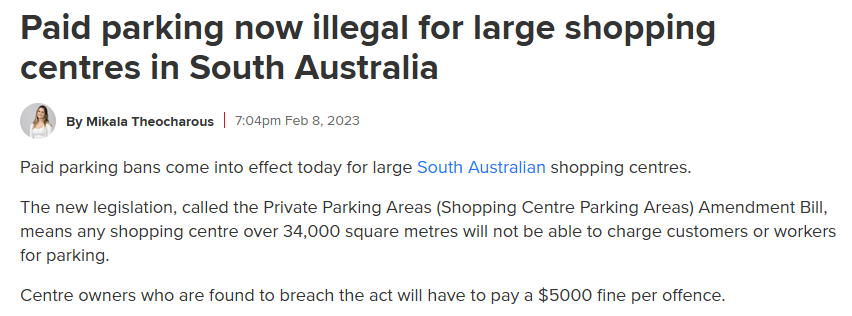 PostingGeneral's tweet photo. @quiet_homeboy also they have previously passed laws about paid parking at shopping centres??? https://t.co/225xKlM7Gt