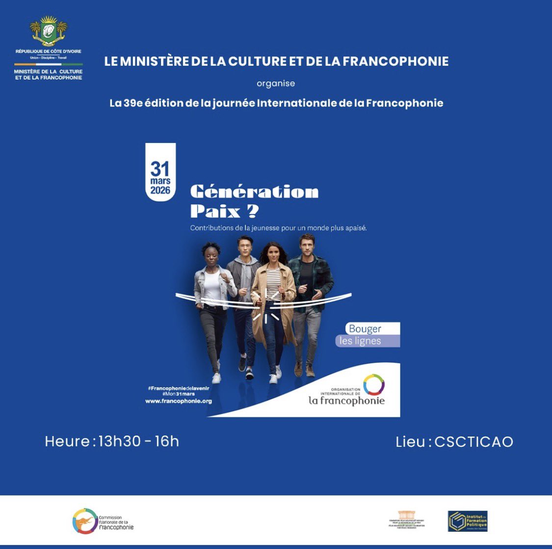 Ministère de la Culture et de la Francophonie-RCI tweet media