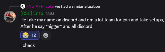 Frogkiller_Bets's tweet photo. #EXCL

Enzo has now folded under 0 pressure and sent the hard R in world paddock chat

Surely a lengthy ban awaits the PC driver https://t.co/VfXXIo9HJ3