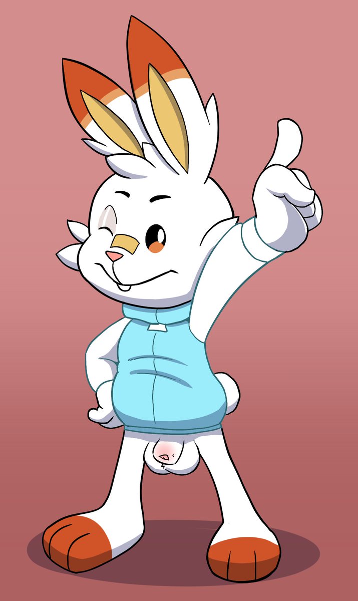 MahouHobo's tweet photo. A random scorbunny for @SinBunReiku https://t.co/Sx5QvhL7Im