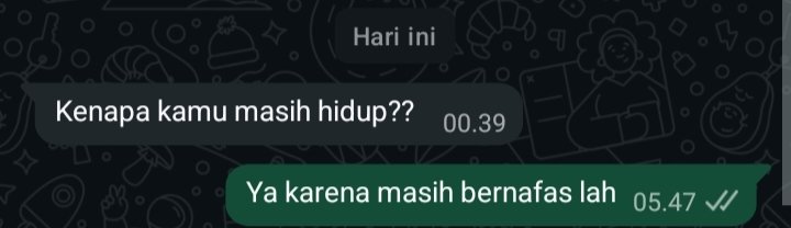 isi kepala orang biasa tweet media