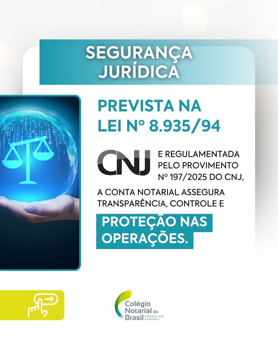 Colégio Notarial do Brasil tweet media