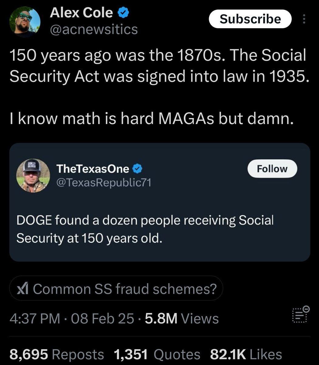 Insane Cope tweet media