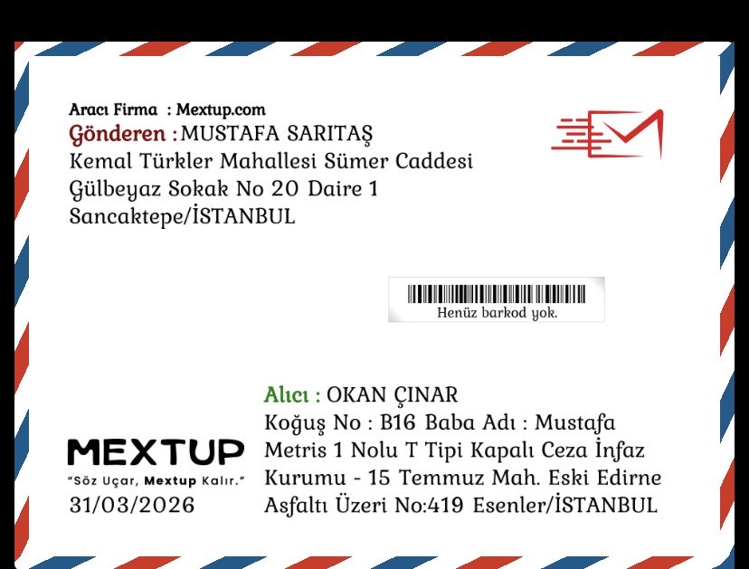 Mustafa sarıtaş tweet media