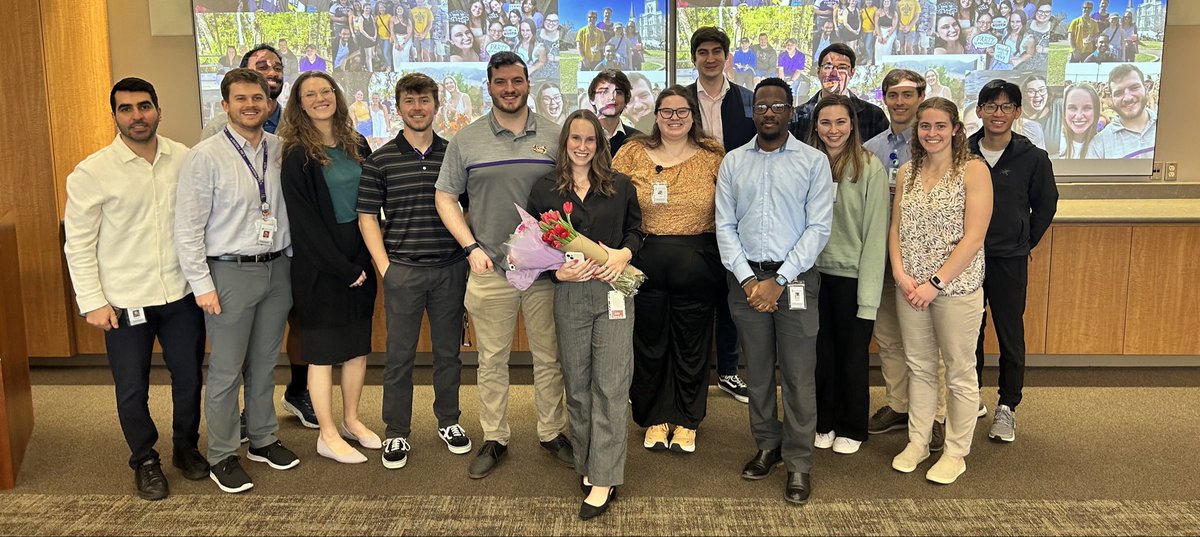 Olivia Magneson ’23 successfully defended her MS thesis in Medical Physics from LSU and was just matched with University Hospital at Case Western Reserve University in Cleveland, OH for her residency, where she will be a part of the Radiation Oncology division! Congratulations!