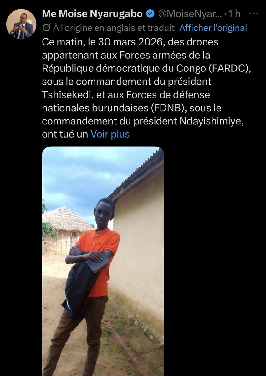 narcisse_nd's tweet image. Donc lui, il dénonce seulement la souffrance des Banyamulenge de Minembwe… et les autres Congolais ne l’intéressent pas ? 🤔

La compassion ne doit pas être sélective.

#RDC 🇨🇩
#Unité
#Vérité
#Justice