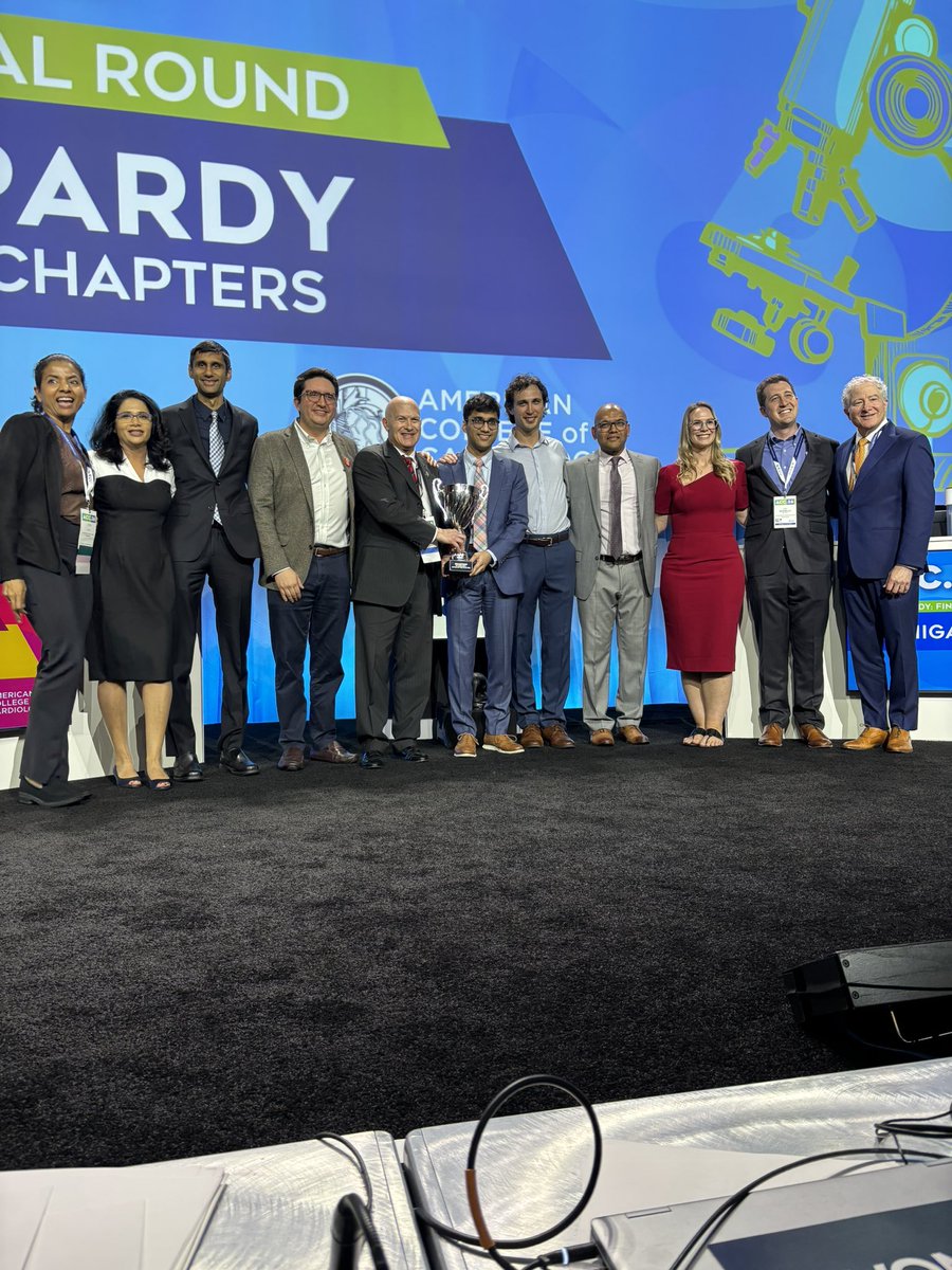 MLHadleyDO's tweet photo. Huge congratulations to Dr. Kannu Bansal, Dr. Pablo Ledesma, and Dr. Adam Doerr of @SaintVincentMA Hospital for representing #Massachusetts at the #ACC26 #Scientific Session and #winning the national #FIT #Jeopardy #competition!

Their #knowledge, #teamwork, and #composure on a #national stage were truly #outstanding. This #achievement reflects the strength of their training and brings tremendous #pride to our #Massachusetts #cardiology #community and the @ACCMass @ACCinTouch 
@KannuBansalMD @pledesma_MD @adamly1124 @WorcDMS @TweetWorcester 
An #incredible #accomplishment—well deserved and #inspiring to us all. 👏