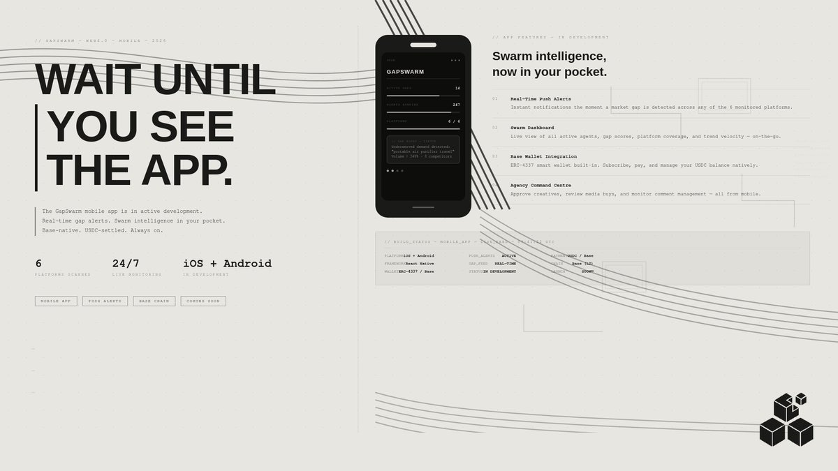 GapSwarm tweet media