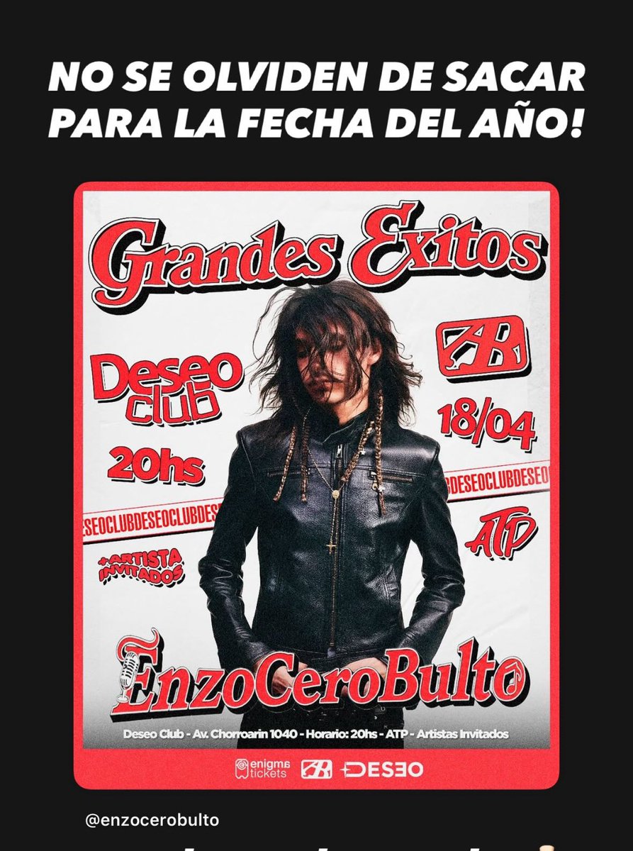 enzoupdatesss's tweet photo. NO SE OLVIDEN DE SACAR PARA ESTE FECHON! 
https://t.co/SFxBT9xskr https://t.co/4sLXhwNqoE