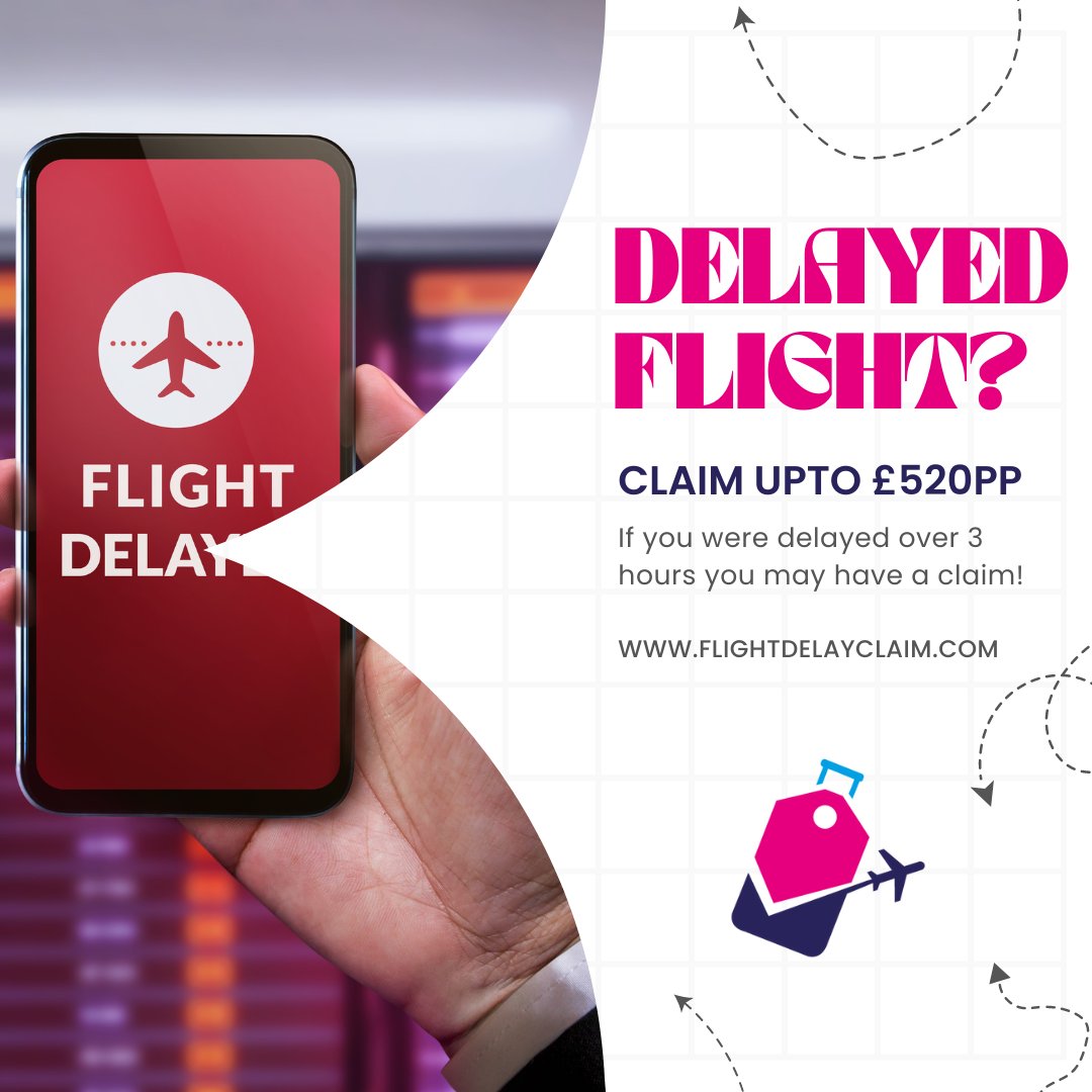 Flight Delay Claim tweet media