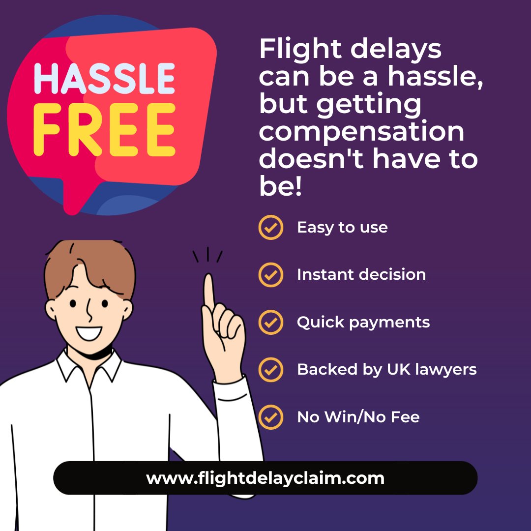 Flight Delay Claim tweet media