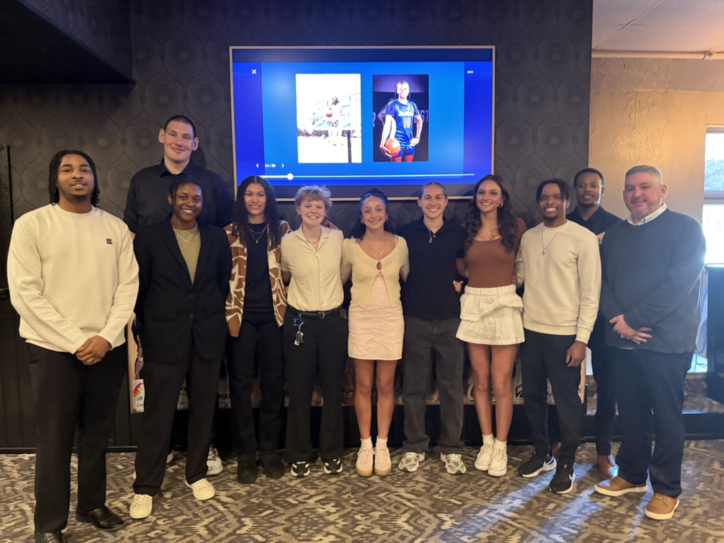 TwoRiversGBB's tweet photo. We officially wrapped up our season yesterday, hosting our (rescheduled due to weather) end of season banquet! Congrats on a great season and to all the award winners!

Academic All-Stars:
Clare Spangenberg, Talia Scott, Teagan Lyles, Lexi Moynihan, Sophia Amundson, Katy Devine, Bryce Miller, Landis Williamson-Andrews, Mariana Chavez Sanchez and Kaliyah Binns

Metro East All Conference Recognition:
Sophia Amundson, Landis Williamson-Andrews, Izzy VanNett, Katy Devine (HM)

4AAAA Coach of the Year: Nia Hollie

Team Captains: Sophia Amundson, Landis Williamson-Andrews, Katy Devine

Letter Winners:
2026: Landis Williamson-Andrews, Sophia Amundson, Teagan Lyles, Lexi Moynihan, Katy Devine, Kaliyah Binns
2027: Izzy VanNett, Nardos Fesseha, Keyarah Davis,
2028: Clare Spangenberg, Talia Scott, Emma Smock, Bryce Miller
2029: Bella Nunez-Williams, Autumn VanNett

Team Voted Awards:
MVP - Sophia Amundson
Sportsmanship - Clare Spangenberg
Defensive POY - Izzy VanNett
Offensive POY - Sophia Amundson
Best Passer - Landis Williamson-Andrews
Best Teammate - Lexi Moynihan
6th Woman of the year - Teagan Lyles
Most Improved Player - Katy Devine
Rookie of the Year - Talia Scott
Best Rebounder - Sophia Amundson
Biggest Heart - Lexi Moynihan
Sharp Shooter - Landis Williamson-Andrews
Pride Award - Kaliyah Binns
Leadership - Sophia Amundson
Hustle Award - Clare Spangenberg
Best Mentor - Lexi Moynihan
Best Attitude - Katy Devine

@niahollie, @landis_lkwa , @amundson_sophia @KatyDevine2026, @LexiMoynihan , @Clare_Spang , @Ivannett23