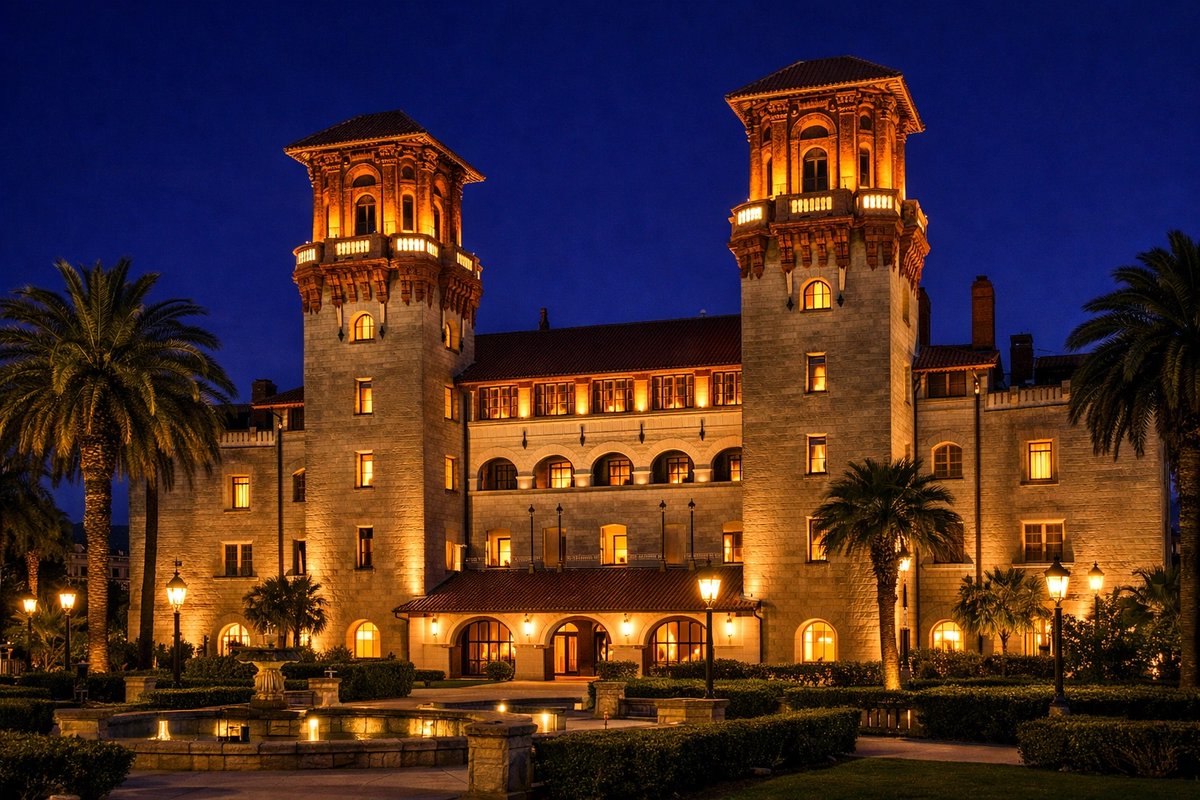 tourtourv's tweet image. The upscale veggie trend is SOOOO dreamy! 🌙 Join our 6-course evening adventure for the ultimate date night vibes at the Lightner Museum. ✨ Plus, our gift certificates NEVER expire! 🎁 Book your tour today!! #StAugustine #Vegan #DateNight #FoodTourV