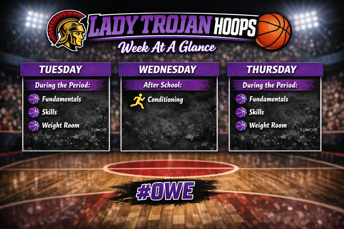 WacoU_GBB's tweet photo. Week 4 Lets Go Ladies!
#OutWorkEvery1 https://t.co/ZOVENhaDzU