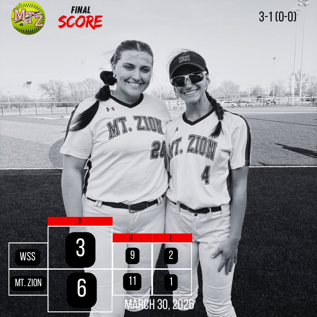 Mt. Zion (IL) Lady Braves 🥎 tweet media