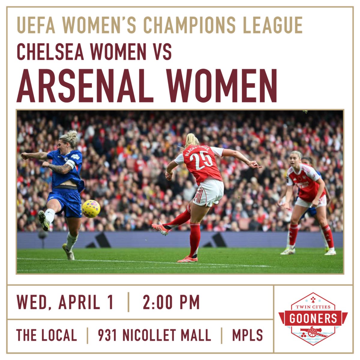 Twin Cities Gooners tweet media