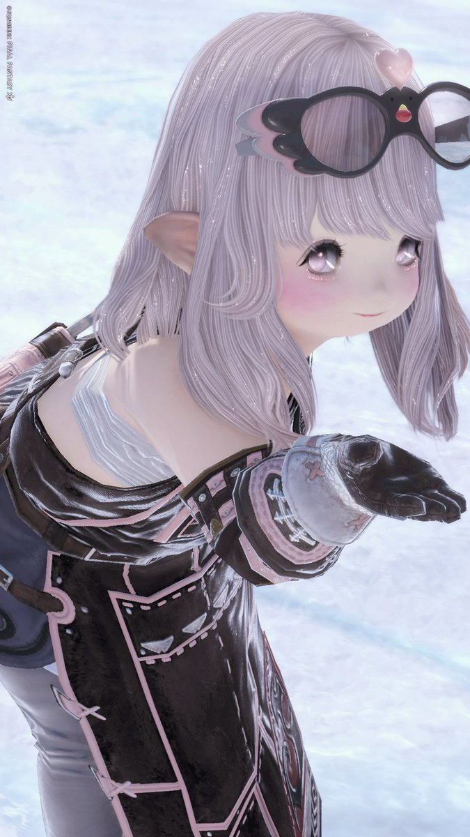 おはようございます~♪🤍

メガネ貰ってきました~⋆₊
かわいい~૮⸝⸝⸝⁰⃚⃙̴ ༝ ⁰⃚⃙̴⸝⸝⸝ྀིა♡

#FF14 #FF14ss #おはララ