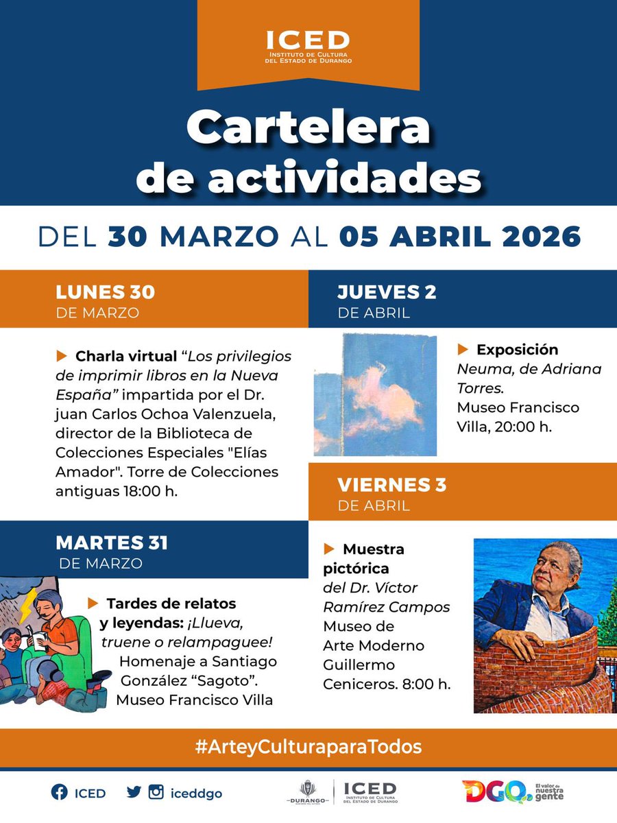Instituto de Cultura Durango tweet media