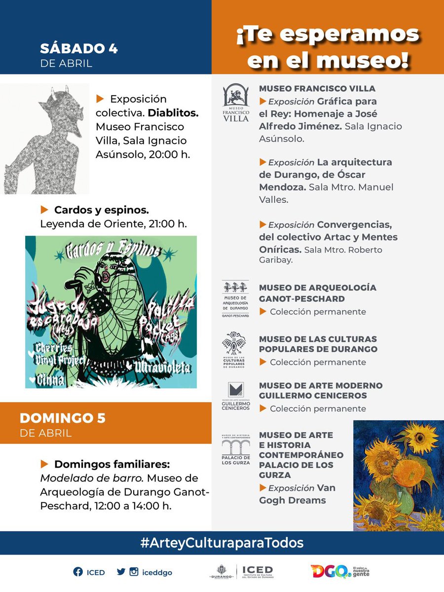 Instituto de Cultura Durango tweet media