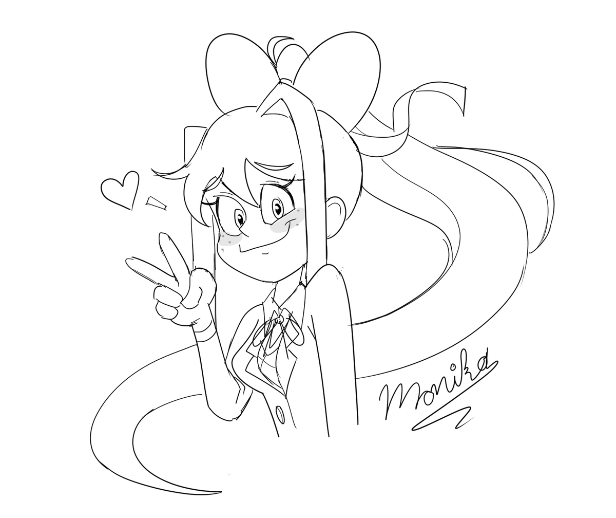 Doki Doki Literature Club Forever! tweet media