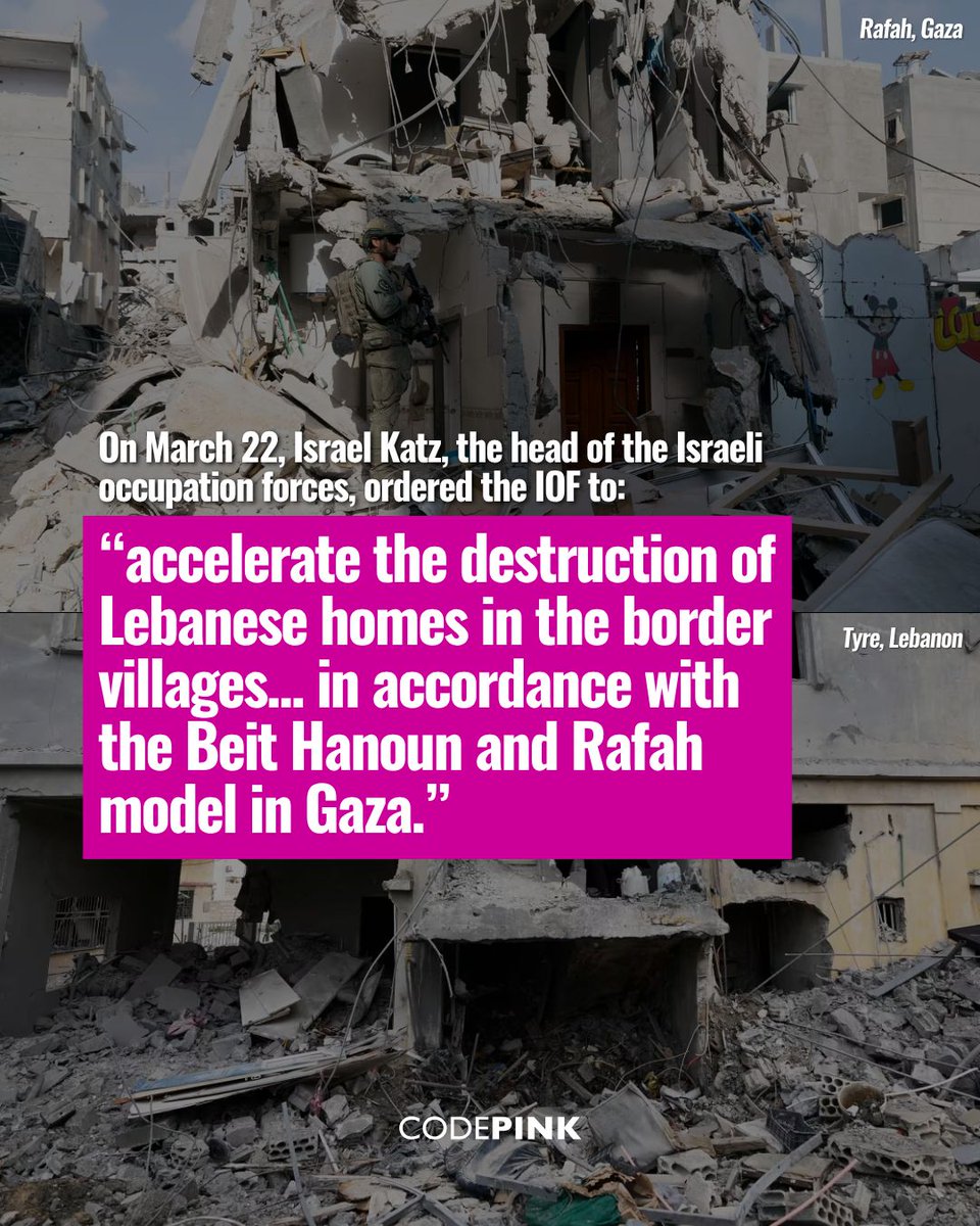 CODEPINK tweet media