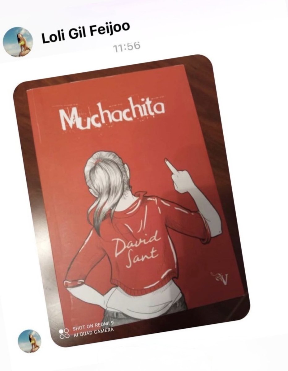 david_sant_'s tweet photo. Gracias por vuestro apoyo a mis libros. Lo aprecio mucho.
#davidsant #libros #muchachita https://t.co/LwzmNtObx1