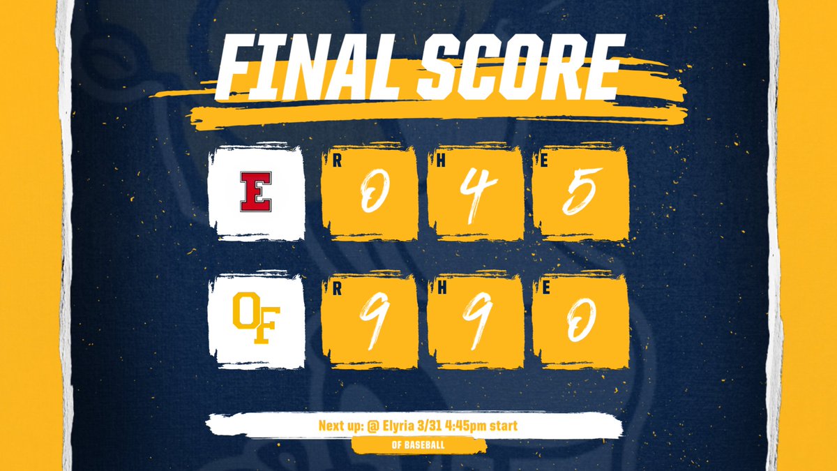 Olmsted Falls Baseball tweet media